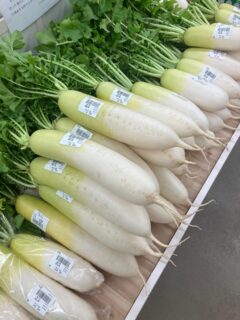 .
今朝も採れたて新鮮野菜が出荷されました🥕

だいこん、ブロッコリー、カリフローレ、コールラビ、カリフラワー、わけぎ、かぶ、さつまいも、里芋、白菜、春菊、水菜、ほうれん草、ねぎ、オレンジ、晩白柚、みかん、ゆず、レモンなどが出荷されました🍊

ご来店をお待ちしております🙇‍♀️

なお出荷量には限りがあり、売り切れる場合がございます。ご了承ください。
#農産物直売所#産直#野菜#なごやさい#農産物野菜販売地產地消JA農協JA天白信用天白信用農業協同組合
さつまいもだいこん柿渋柿みかんブロッコリー水菜かぶ小松菜ゆずレモンチンゲンサイ